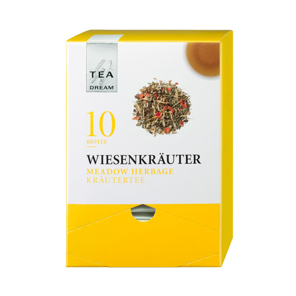 Westhoff "Tea-Dream" Bio - Wiesenkräuter - Teerange im Pyramidenbeutel