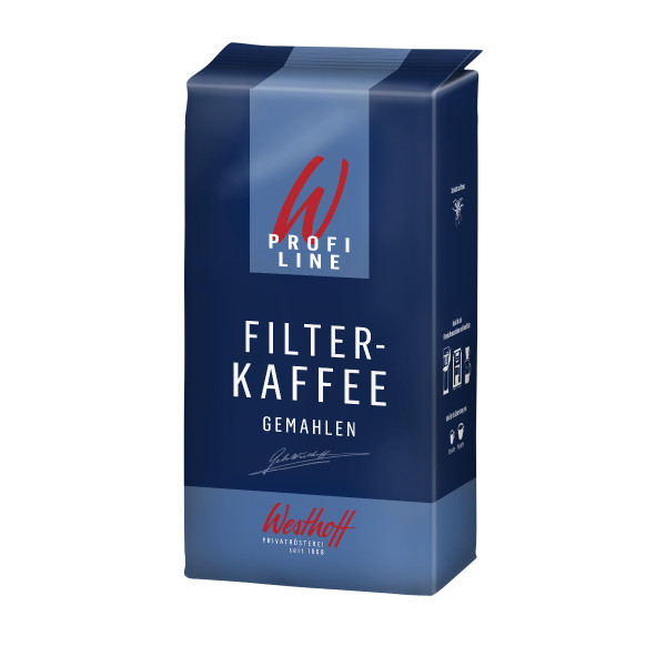 Westhoff Mocca Plus, 500g, gemahlener Hochland-Kaffee Profi Line